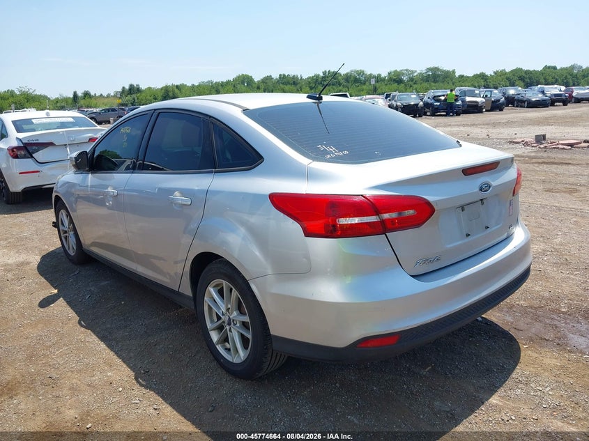 Vin: 1fadp3f29hl235231, lot: 46273444, ford focus se 20173