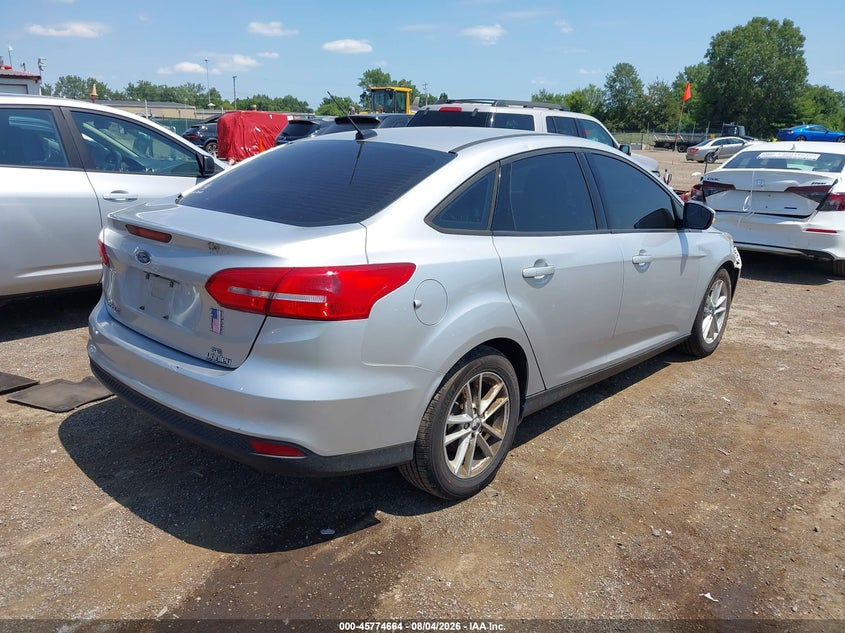 Vin: 1fadp3f29hl235231, lot: 46273444, ford focus se 20174
