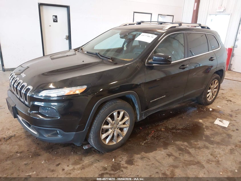 Vin: 1c4pjmdb0gw162345, lot: 46273450, jeep cherokee limited 20162