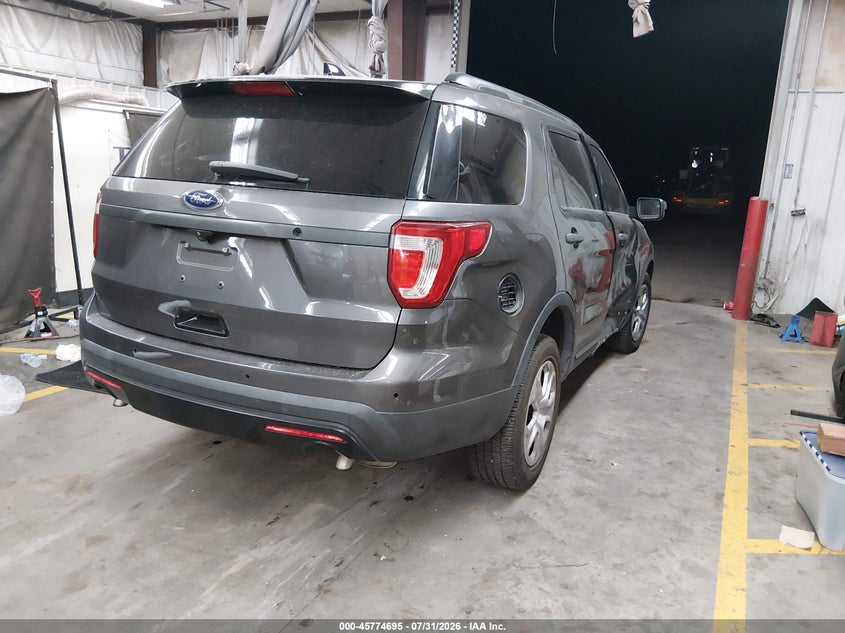 Vin: 1fm5k8ar5ggb54972, lot: 46273475, ford utility police interceptor 20164