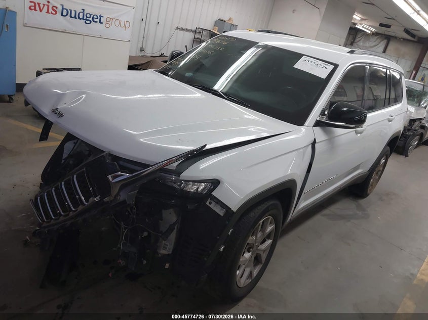 2021 JEEP GRAND CHEROKEE L auction photo 2