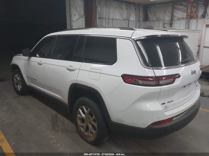 2021 JEEP GRAND CHEROKEE L auction photo 3