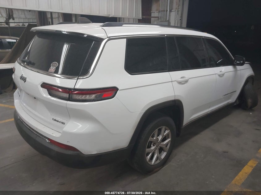 2021 JEEP GRAND CHEROKEE L auction photo 4