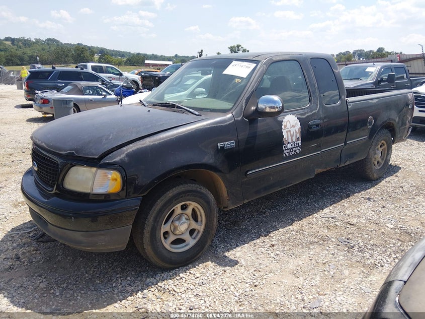 1998 Ford F-150, Звичайний знос, IAAI, VIN 2FTZX1722WCA81228 — фото 2