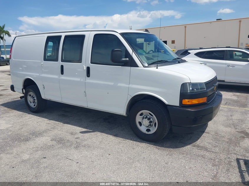 Vin: 1gcwgafpxn1217525, lot: 46273554, chevrolet express cargo rwd 2500 regular wheelbase wt 2022 img_1