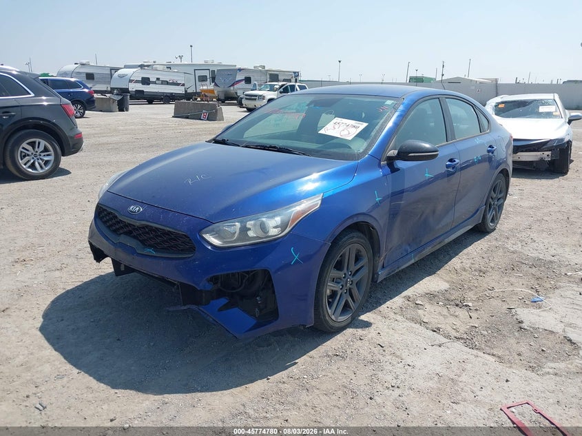 Vin: 3kpf34ad3le154319, lot: 46273560, kia forte gt-line 20202