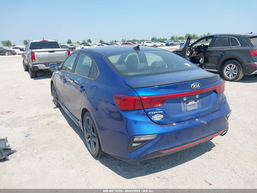 Vin: 3kpf34ad3le154319, lot: 46273560, kia forte gt-line 20203