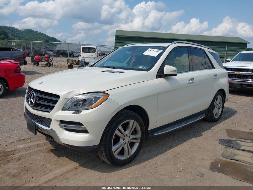 2013 MERCEDES-BENZ ML 350 auction photo 2