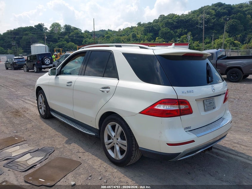 2013 MERCEDES-BENZ ML 350 auction photo 3