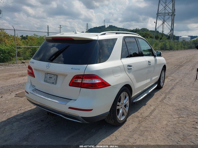 2013 MERCEDES-BENZ ML 350 auction photo 4