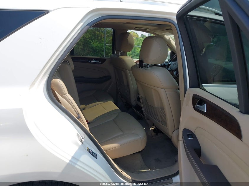2013 MERCEDES-BENZ ML 350 auction photo 8