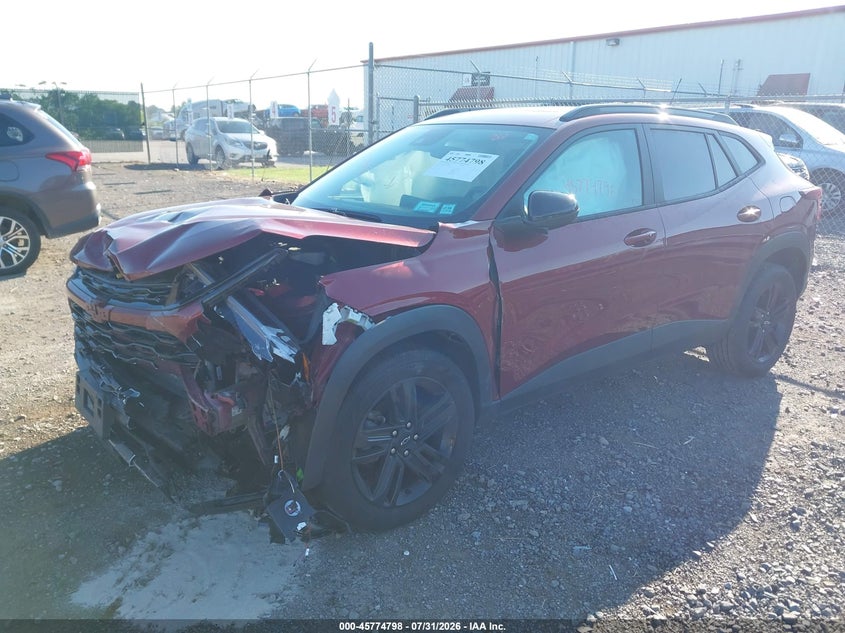 Vin: kl77lke22rc176293, lot: 46273578, chevrolet trax activ 20242