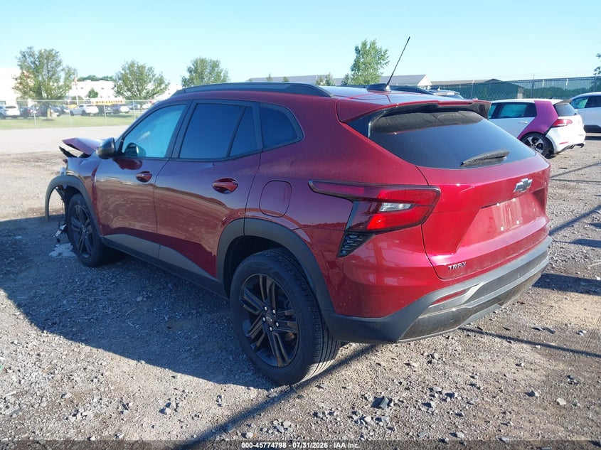 Vin: kl77lke22rc176293, lot: 46273578, chevrolet trax activ 20243