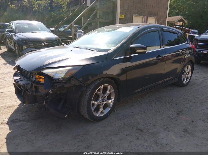 Vin: 1fadp3n29el167641, lot: 46273589, ford focus titanium 20142