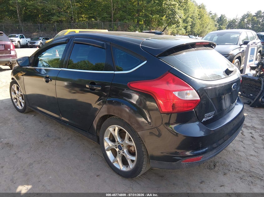 Vin: 1fadp3n29el167641, lot: 46273589, ford focus titanium 20143