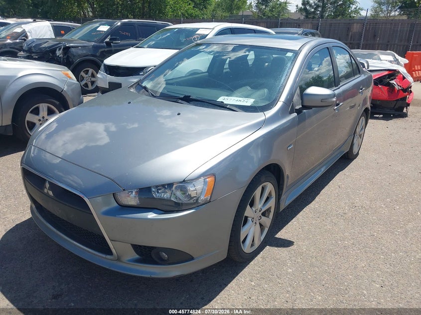 Vin: ja32u8fw7fu012234, lot: 46273604, mitsubishi lancer gt 20152