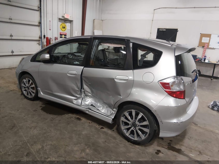 Vin: jhmge8h59cs005090, lot: 46273607, honda fit sport 20123