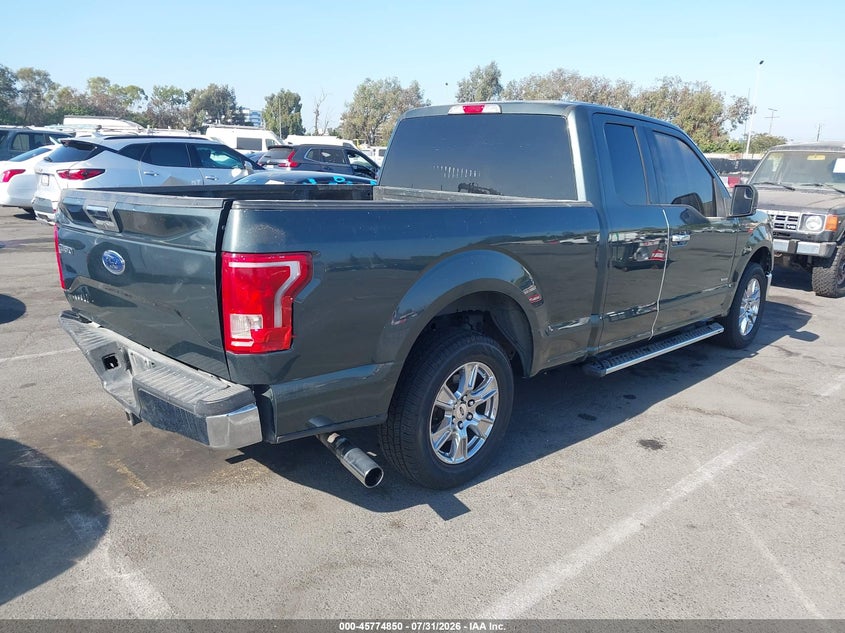 Vin: 1ftex1cp3fkd36903, lot: 46273630, ford f-150 xlt 20154