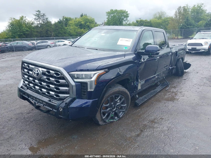 Vin: 5tfna5ec0sx039037, lot: 46273643, toyota tundra platinum 20252