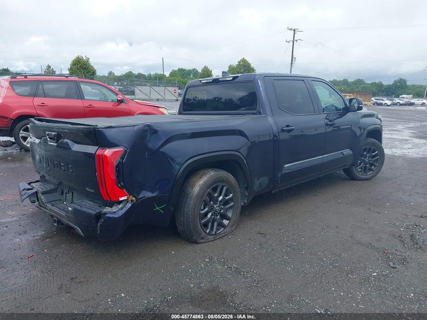 Vin: 5tfna5ec0sx039037, lot: 46273643, toyota tundra platinum 20254