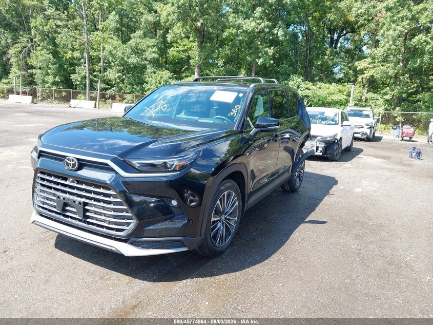 Vin: 5tdadab56ts040785, lot: 46273644, toyota grand highlander hybrid max platinum 20262