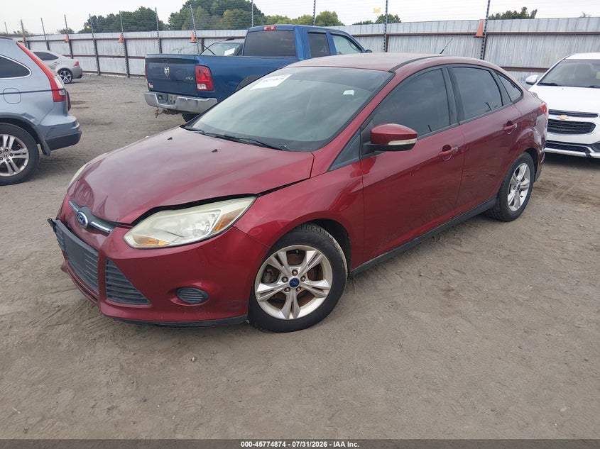 Vin: 1fadp3f23el387341, lot: 46273654, ford focus se 20142