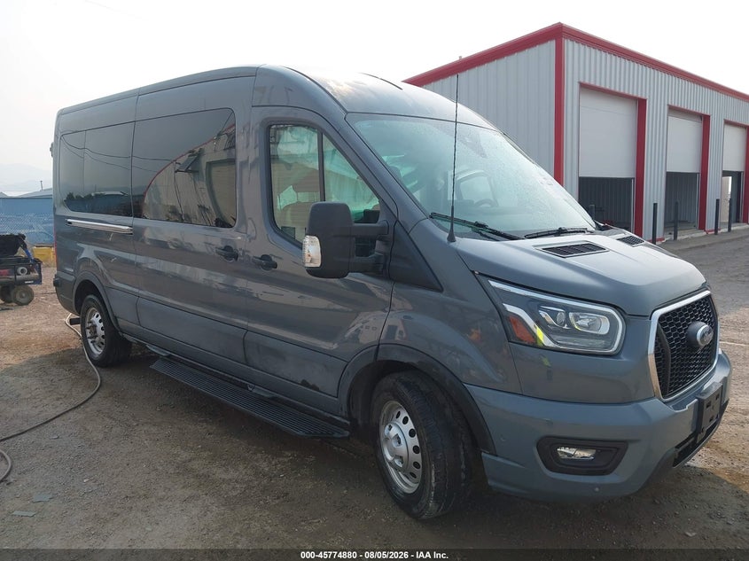 Vin: 1fbax9c81pkb90397, lot: 46273660, ford transit-350 passenger van xlt 2023 img_1