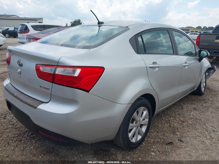Vin: knadn4a30d6132226, lot: 46273663, kia rio ex 20134
