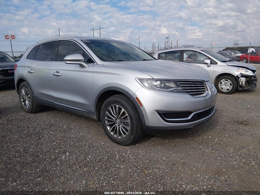 Vin: 2lmpj6krxhbl39806, lot: 46273670, lincoln mkx select 2017 img_1