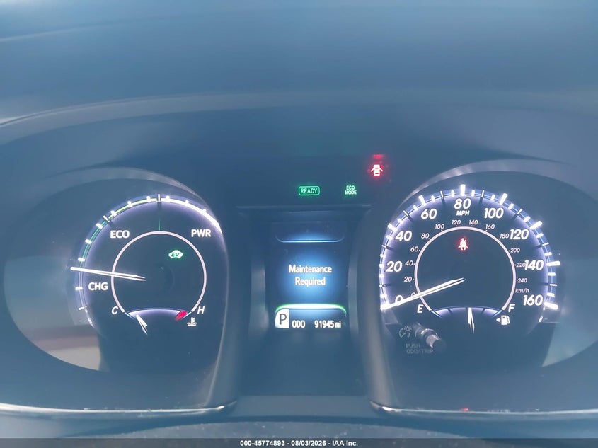 2015 TOYOTA AVALON HYBRID auction photo 7