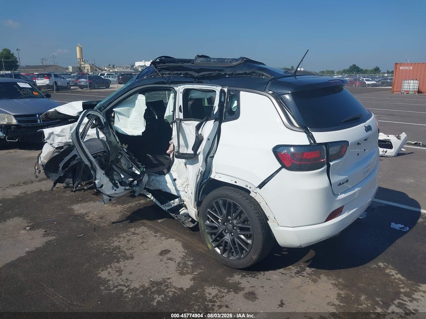 Vin: 3c4njdcb4nt159671, lot: 46273684, jeep compass high altitude 4x4 20223
