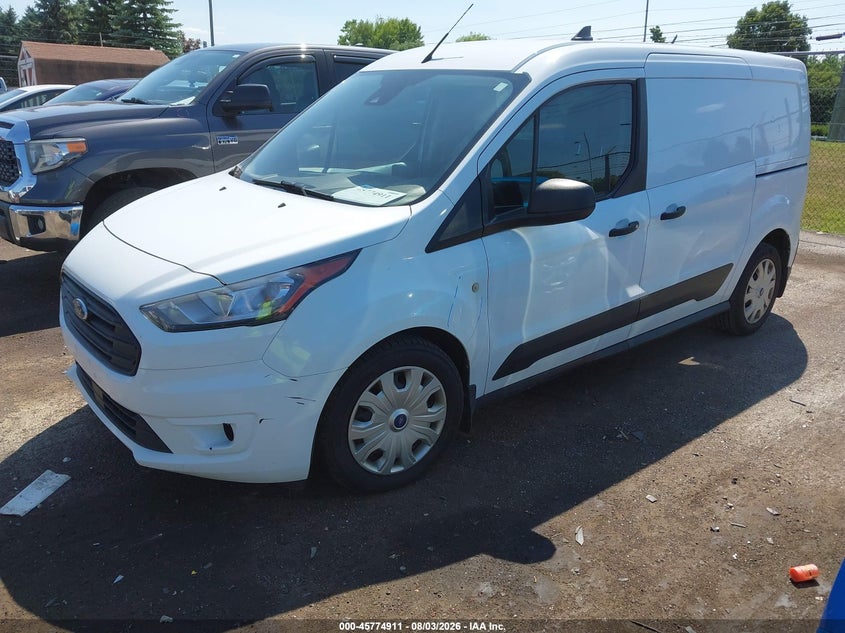 Vin: nm0ls7f25m1494491, lot: 46273691, ford transit connect xlt 20212