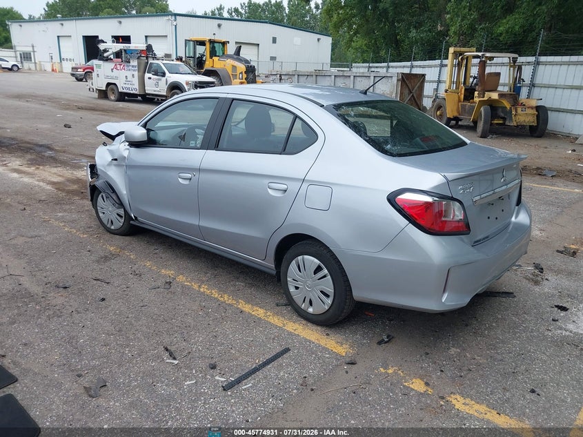 Vin: ml32fufj1rhf09937, lot: 46273711, mitsubishi mirage g4 es 20243