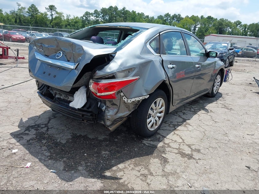 Vin: 1n4al3ap4fc461224, lot: 46273725, nissan altima 2.5 s 20154