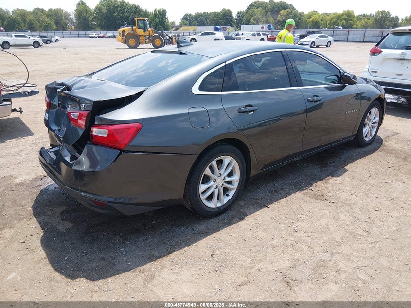 Vin: 1g1ze5st1hf121165, lot: 46273729, chevrolet malibu 1lt 20174