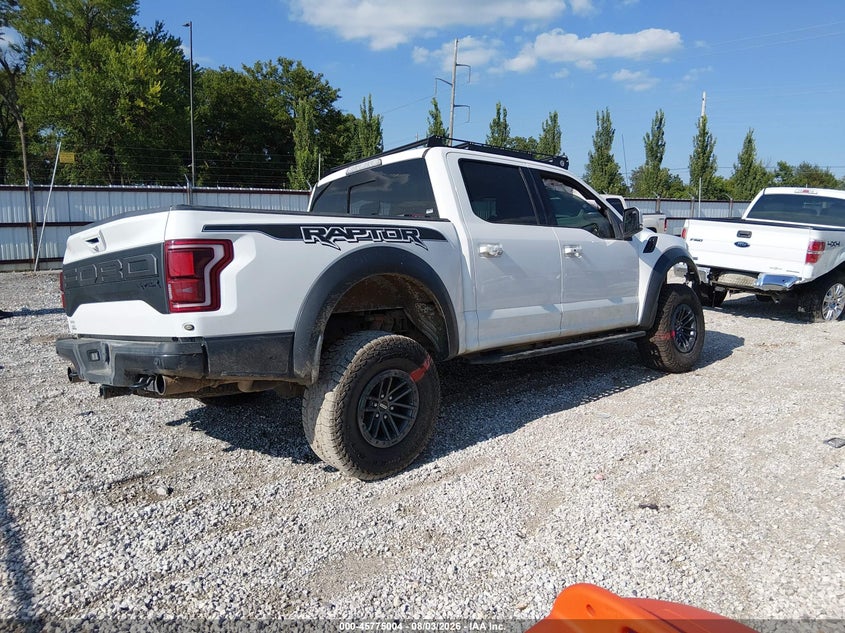 Vin: 1ftfw1rg0lfc66750, lot: 46273784, ford f-150 raptor 20204