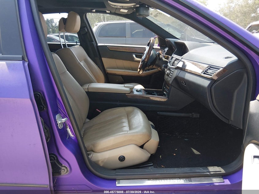 2012 MERCEDES-BENZ E 550 auction photo 5