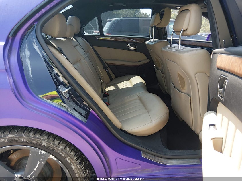 2012 MERCEDES-BENZ E 550 auction photo 8
