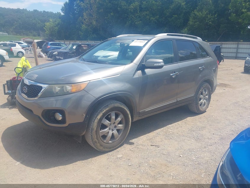 Vin: 5xykt3a15bg025563, lot: 46273792, kia sorento lx 20112