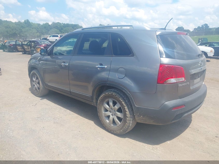 Vin: 5xykt3a15bg025563, lot: 46273792, kia sorento lx 20113