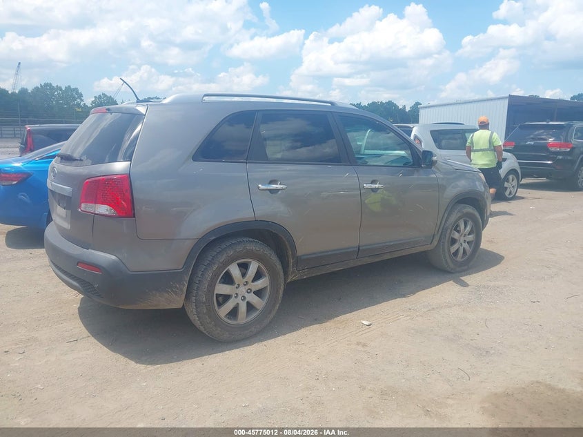 Vin: 5xykt3a15bg025563, lot: 46273792, kia sorento lx 20114