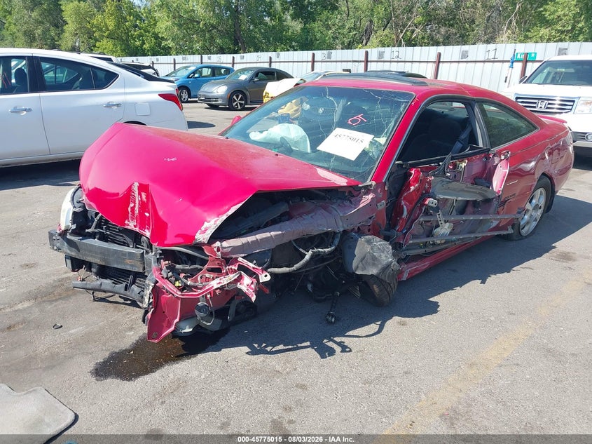 TOYOTA CAMRY SOLARA 2002 VIN 2T1CF22P72C560463