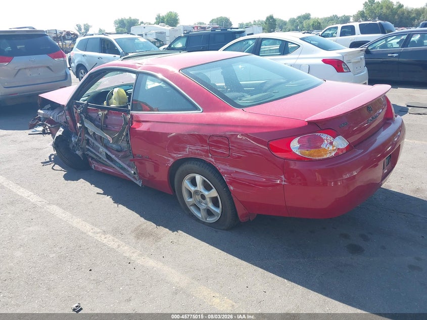 TOYOTA CAMRY SOLARA 2002 VIN 2T1CF22P72C560463