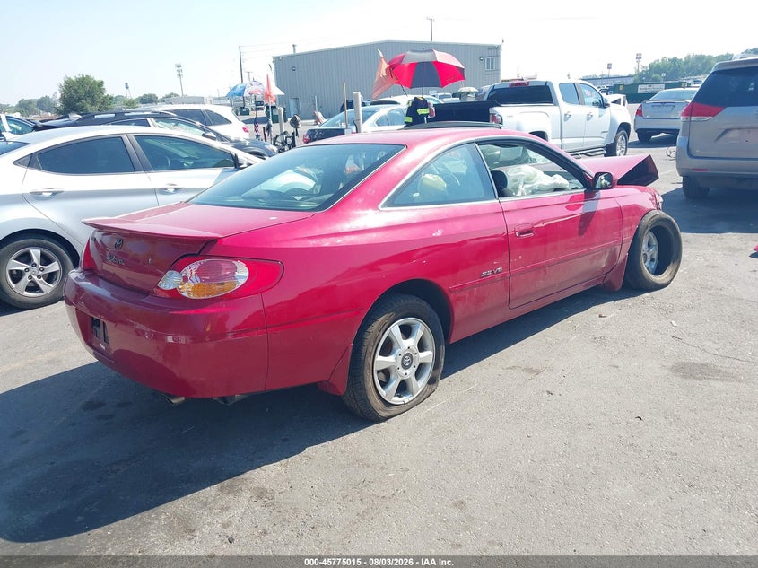 TOYOTA CAMRY SOLARA 2002 VIN 2T1CF22P72C560463