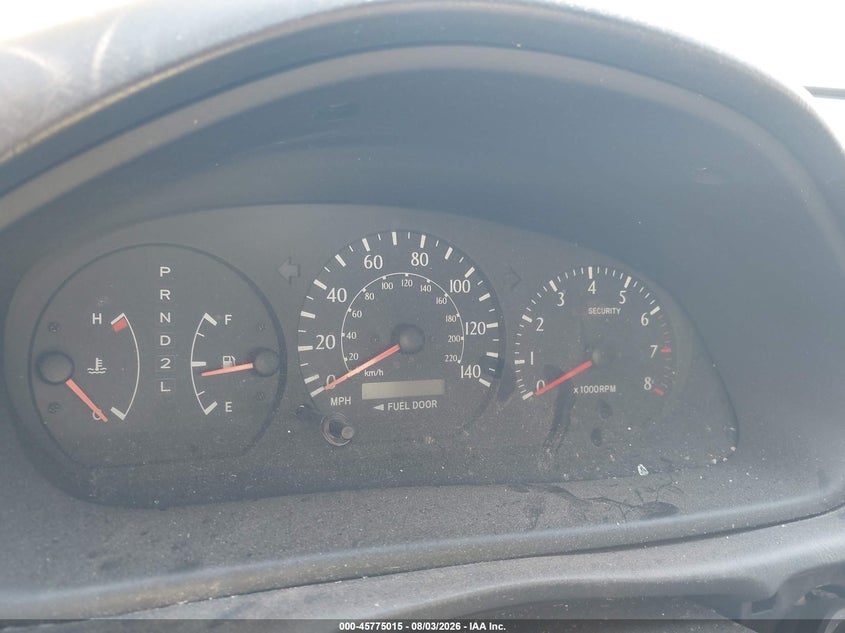 TOYOTA CAMRY SOLARA 2002 VIN 2T1CF22P72C560463