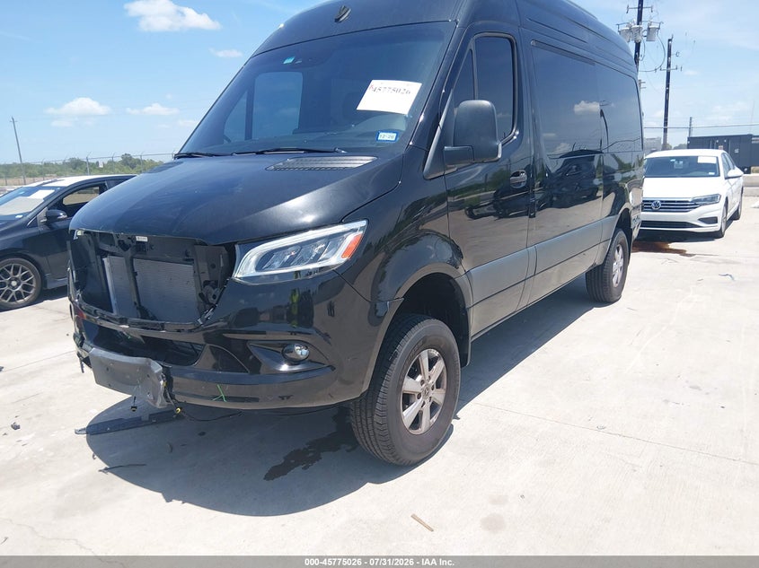 Vin: w1z4nfvy2rp704488, lot: 46273806, mercedes-benz sprinter 2500 standard roof 4-cyl diesel ho 20242