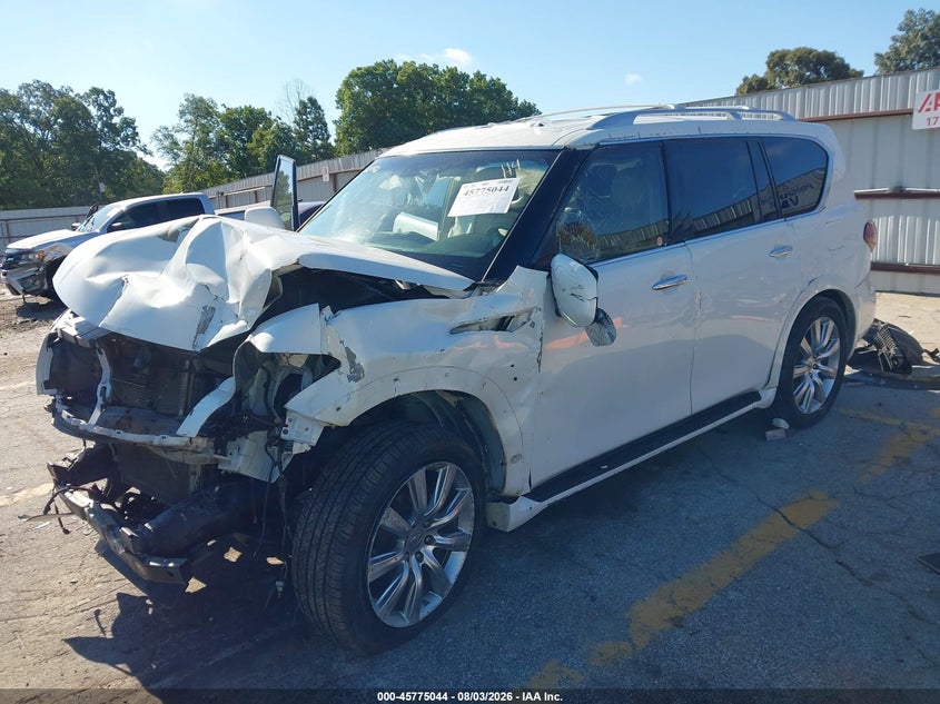 Vin: jn8az2nd5b9701833, lot: 46273824, infiniti qx56 20112
