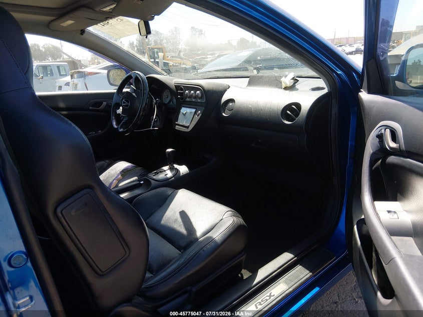 2006 ACURA RSX auction photo 5