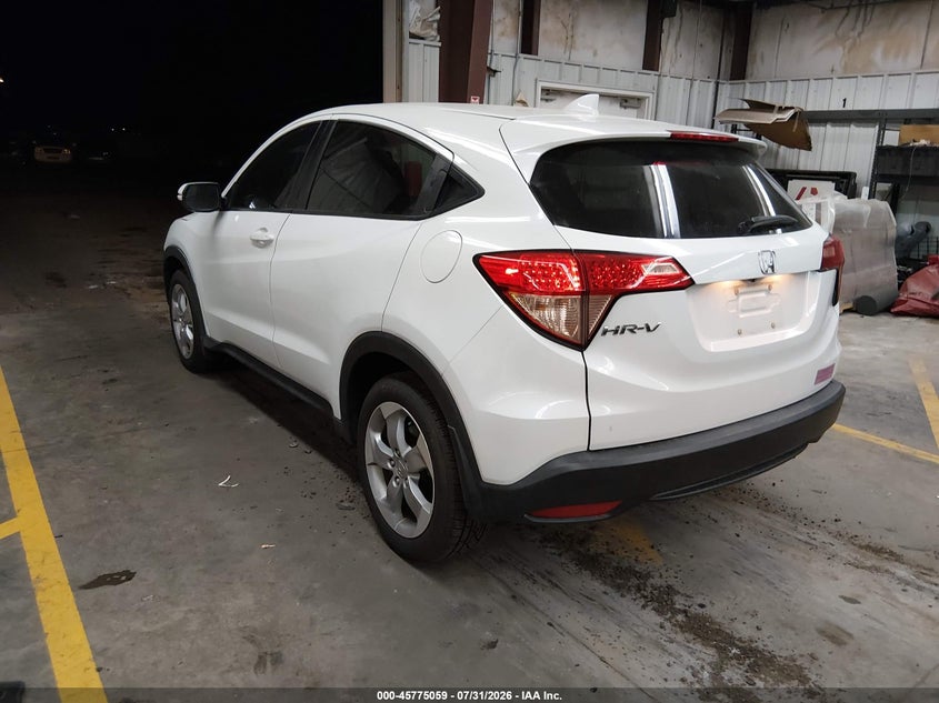 Vin: 3czru5h53gm713002, lot: 46273839, honda hr-v ex 20163