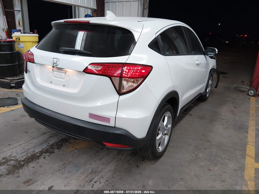 Vin: 3czru5h53gm713002, lot: 46273839, honda hr-v ex 20164
